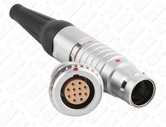 2B12芯推拉自鎖航空插頭