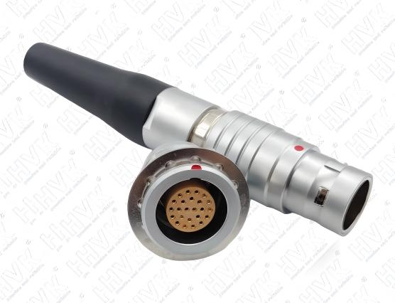 4B24芯推拉自鎖航空插頭