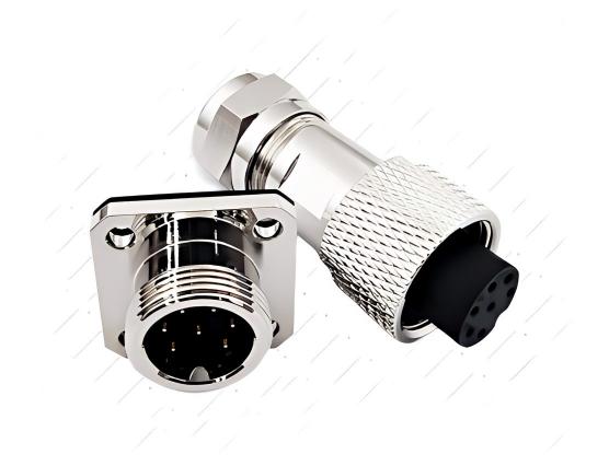 16F法蘭盤IP68插頭插座