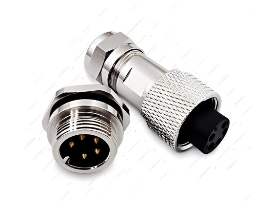 16F圓環(huán)螺母IP68插頭插座